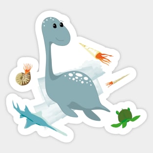 plesiosaurus Sticker